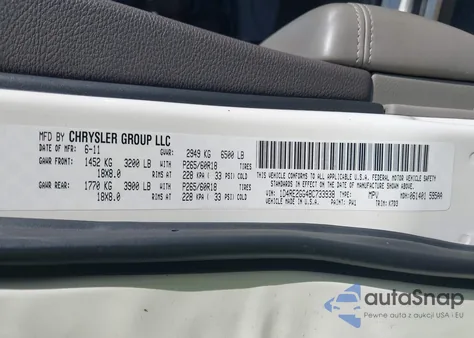 2011 Dodge Durango Express z USA, uszkodzony, nr VIN 1D4RE2GG4BC733938